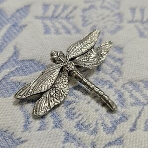 Vintage Pewter Brooch